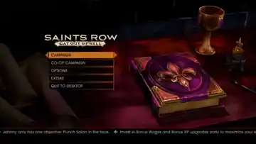 Saints Row Gat Out of Hell (USA) screen shot title